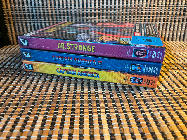 Marvel Origins MediaBook Set: Dr. Strange/Captain America 1/2 (9 in CDs, DVDs & Blu-ray in City of Toronto - Image 2