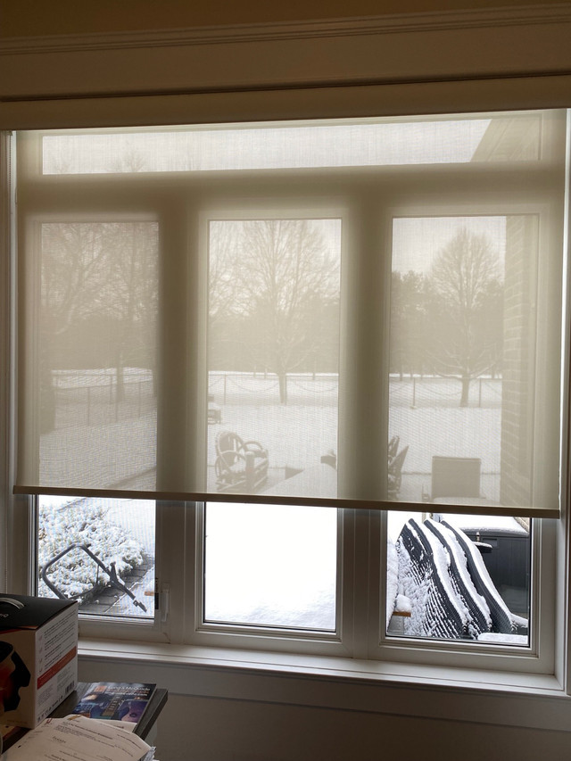 Window Roller Shade Blind- 70.5 inches. in Window Treatments in Barrie