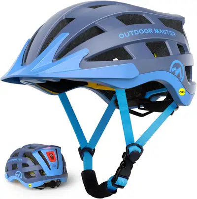 OutdoorMaster Gem II MIPS Bike Helmet with Light - Lightweight, View more