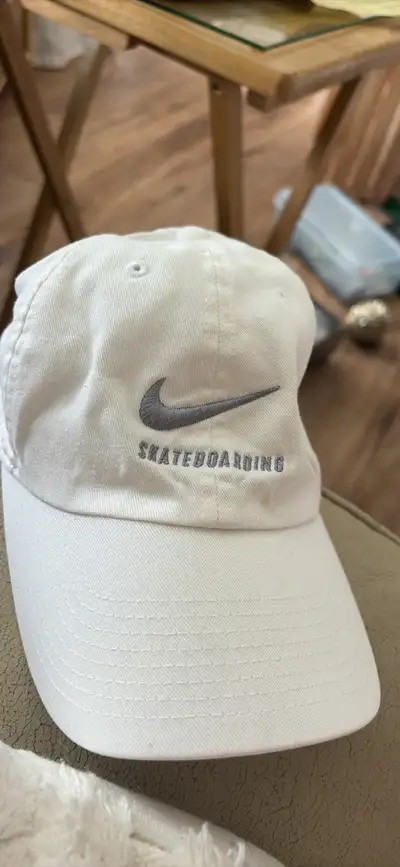 Nike White Scateboarding cap, View more