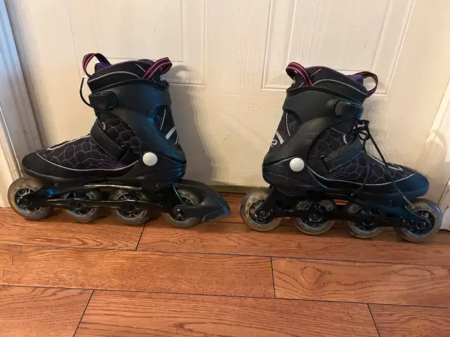 Paire de patins roue alignées K2 Alexis W 8.5us inline skates in Skates & Blades in City of Montréal - Image 3