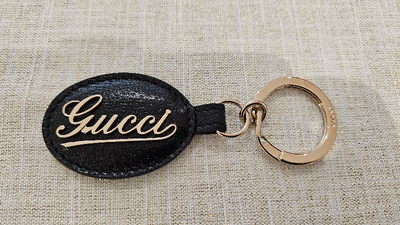 Authentic Gucci Leather Key Chain, View more