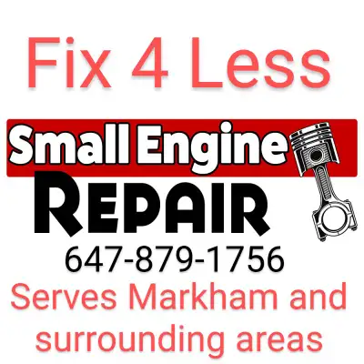 Snowblower repair fast turn around-Fix4less Markham, View more
