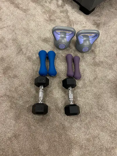 Hand weights & kettle bells, View more