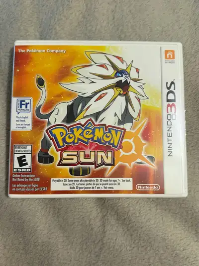 Pokemon Sun 3DS Game (with all inserts), View more