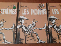 Lucky Luke Bandes dessinées BD Lot de 3 bd doubles 6 histoires 