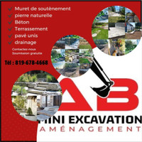 Aménagement & MINI excavation 