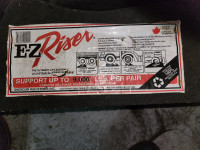 E Z Riser ramps for car & Lawn Tractor maintenance