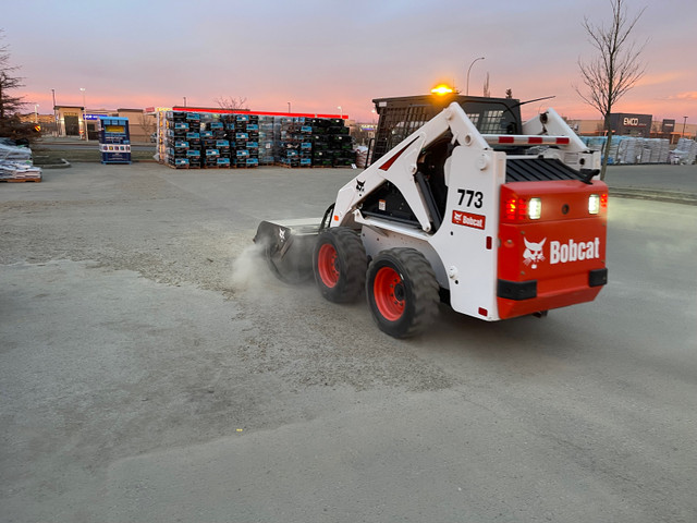 Skidsteer service  in Snow Removal & Property Maintenance in Grande Prairie - Image 3