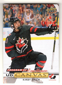 2019-20 Upper Deck Canvas #C263 Kirby Dach PROGRAM OF EXCELLENCE