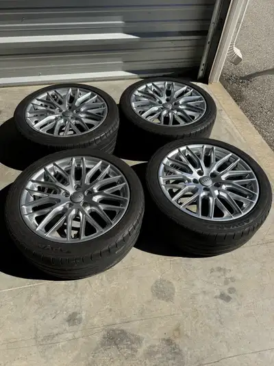 18 inch rims Original Audi rims Oem Audi rims Audi rims S line rims Audi wheels • Orignal colour, Se...