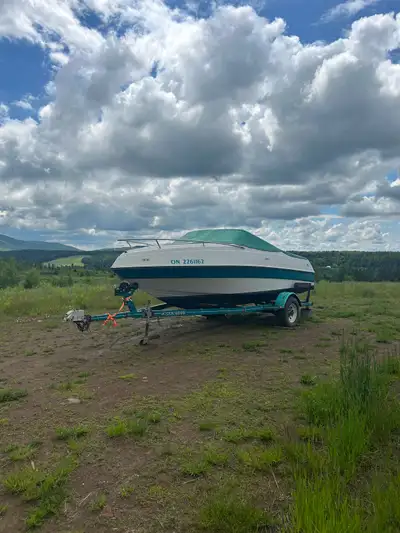 195 sundowner with 5L ford and omc cobra outdrive Engine is a few years old reman and works great. A...