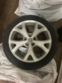 225/45/r17 3 season tyres on aluminum rims