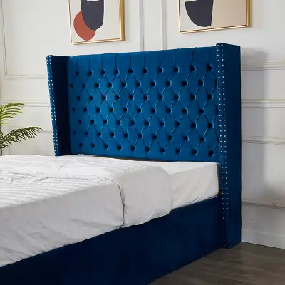 Bed Frame with Storage, Multifunctional Mattress Foundation/DayB