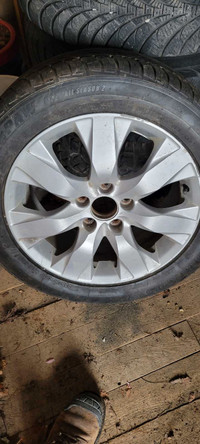 Single Honda accord wheel and tire