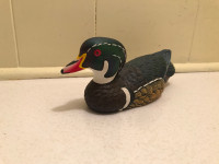 JB Garton Heritage Decoy Mini Wood Duck For Decor