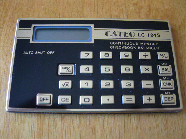 Calculatrice "Cateo" vintage. dans Appareils électroniques  à Ville de Montréal - Image 4