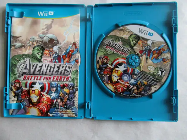 Wii U GAMES, BATMAN, AVENGERS, DUCKTALES, ORIGINAL CASES in Nintendo Wii U in Markham / York Region - Image 4
