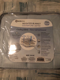 Brand new weighted blanket -blue 