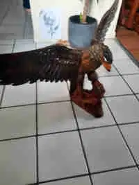 For sale Wooden Eagle with detachable wings.$35.00