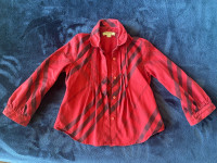 Burberry girls shirt size4 toddler in excellent condition 