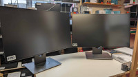 2 x Moniteur Dell UltraSharp 24 pouces Screen Led-Lit Monitor