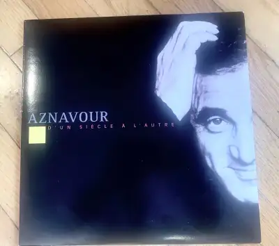 Charles Aznavour 10-inch vinyl - From One Century to Another, View more
