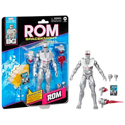 Marvel Legends Mini Comic Series ROM Space Knight action figures, View more