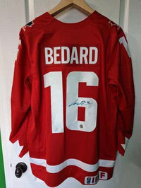 Connor Bedard Signed Nike Team Canada Jersey