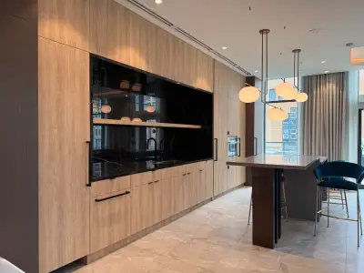2 bedroom + den apartment in downtown Toronto with car parking