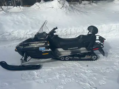 I am selling my 2005 Ski-Doo 550 Fan Grand Touring snowmobile, a reliable ride for those who love th...