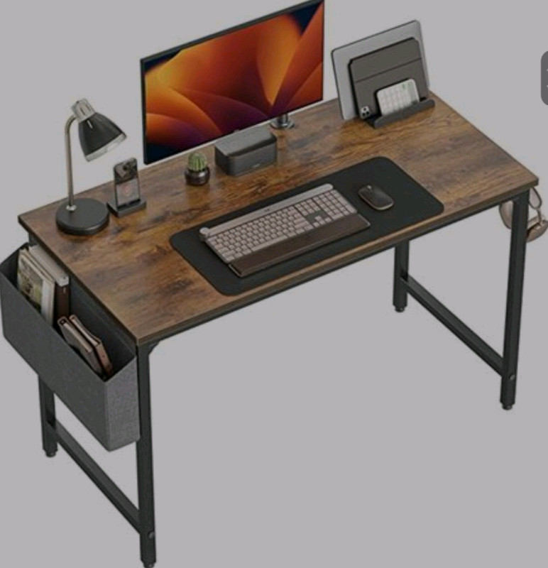 CubiCubi Study Computer Desk 40" Home Office Writing Small Desk Desks