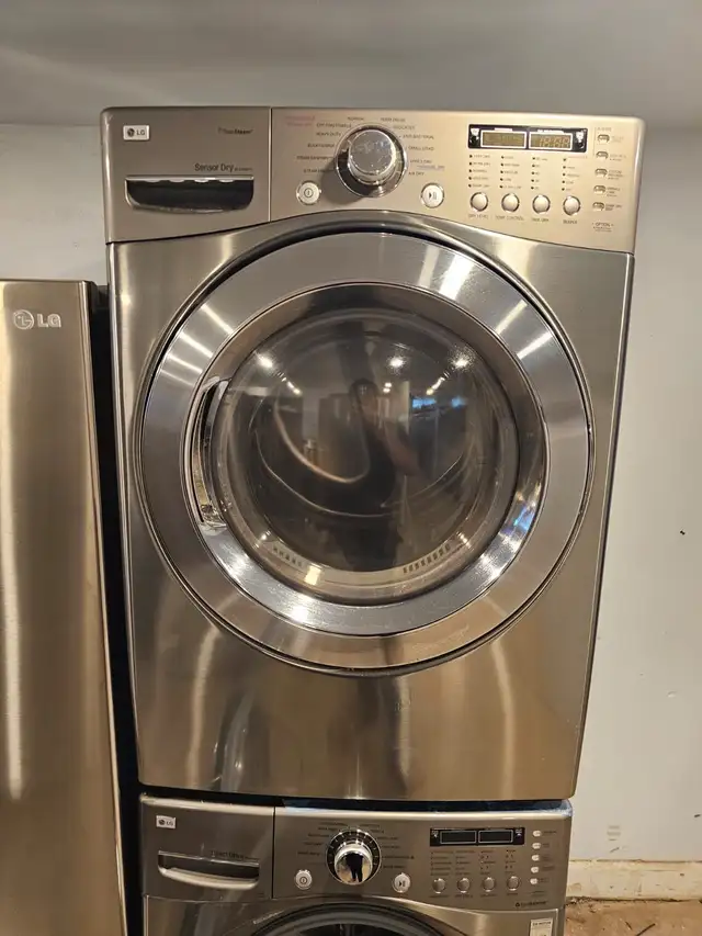 lg front load washer electric dryer set can deliver  in Washers & Dryers in Mississauga / Peel Region - Image 4