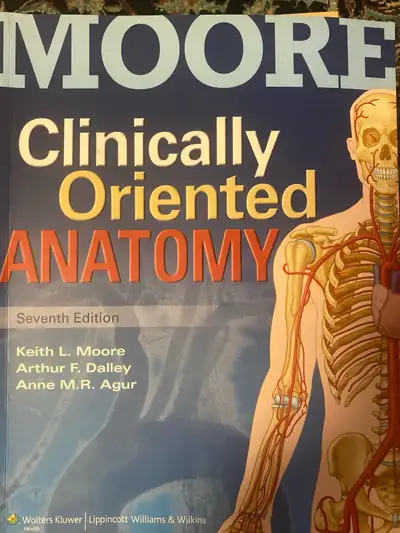 Moore Clinically Oriented Anatomy Seventh Edition, View more