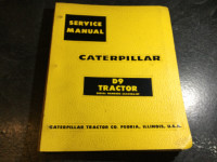 Caterpillar D9 Tractor Service Manual Bulldozer Crawler
