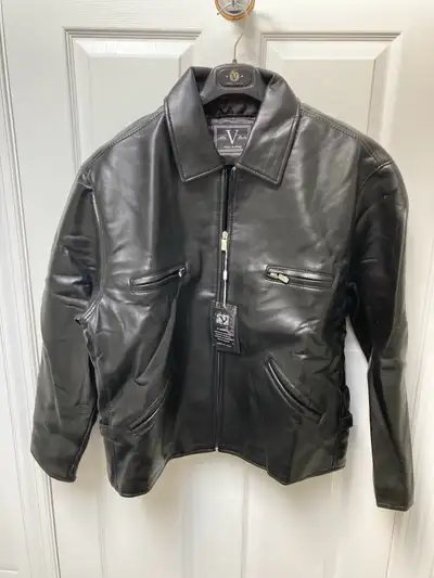 Men’s Size XL Faux Leather Jacket , View more
