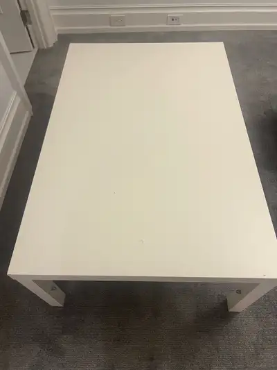 IKEA white coffee table, View more