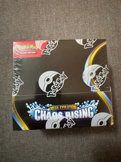 Pokemon Chaos Rising Booster Box ( Sealed), View more