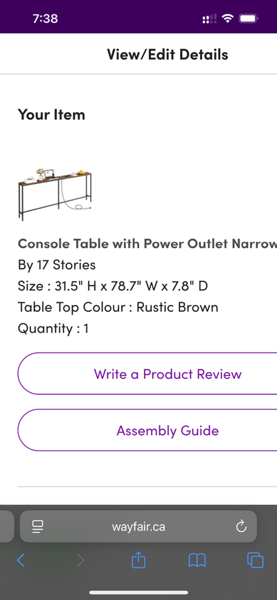 Brand new. Still in box. Never assembled