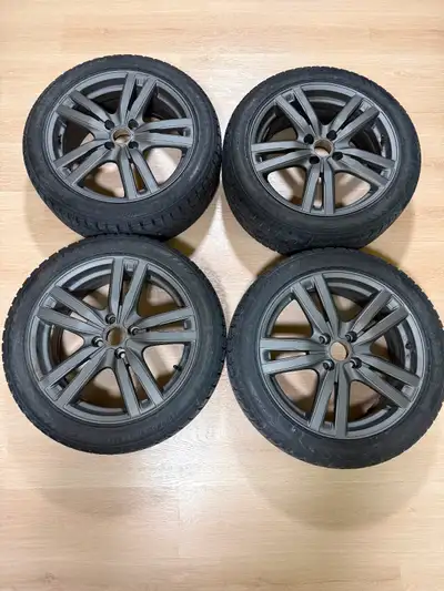 For Sale: Used Tires on Rims – Great Condition! Selling a set of 4 used tires mounted on rims. Perfe...