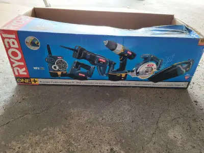 Ryobi ONE+ 18V 5-Tool Kit New price, View more