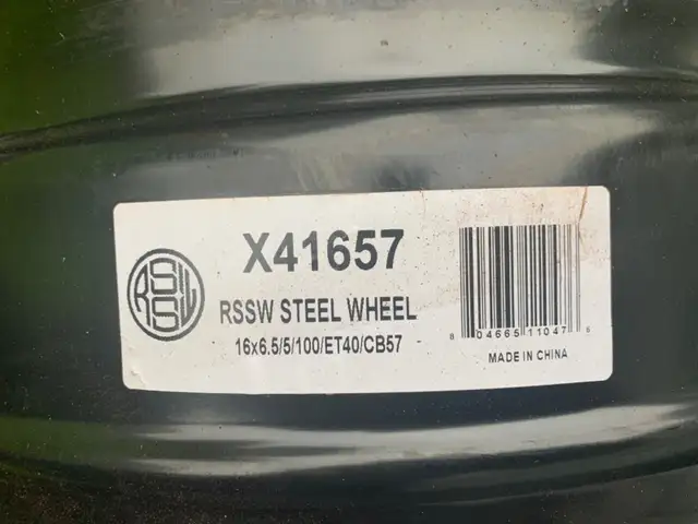 Steel rims 16 inch in Tires & Rims in Owen Sound - Image 3