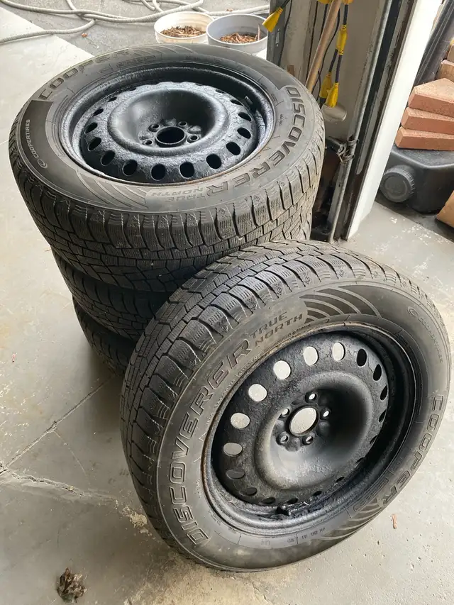 Used Winter Tires on Steel Rims (235/60R18) in Tires & Rims in Peterborough - Image 2