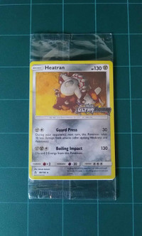 Pokemon Card Sealed Heatran Holo Ultra Prism