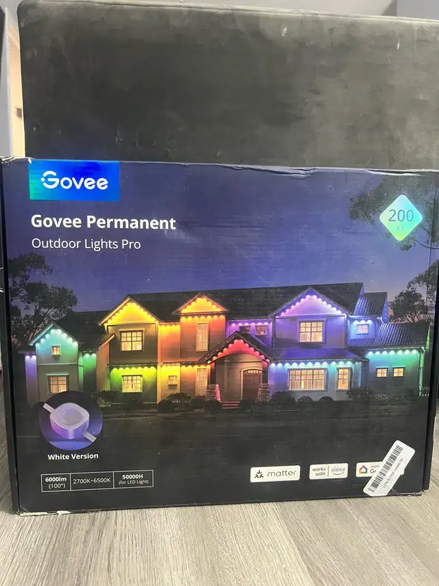 Govee Permanent Outdoor Lights Pro in Outdoor Lighting in City of Toronto - Image 2