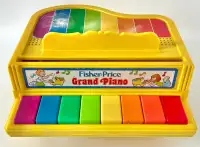 Vintage 1986 Collection Jouet FISHER PRICE #2201 Grand piano