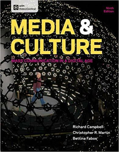 Media & Culture: Mass Communication in a Digital Age in Textbooks in Mississauga / Peel Region
