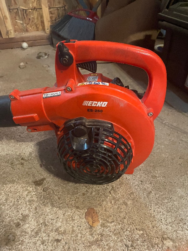 Echo Gas blower with leaf mulcherbagger Lawnmowers & Leaf Blowers