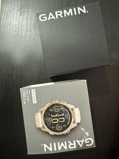Garmin Fenix 8 43 MM Multisport GPS Smartwatch Condition: like new, no issues. Comes with manual and...