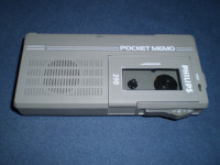 Cassette Voice Recorder Pocket Memos - GE Philips Sony